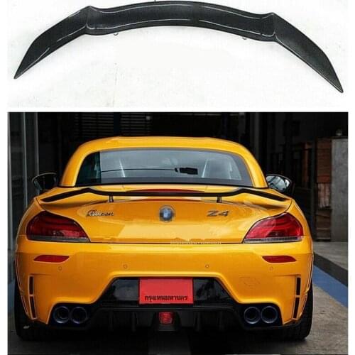High quality Carbon Fiber Car Rear Trunk Lip Spoiler Wing Fits For BMW Z4 E89 20i 23i 28i 30i 35i 2009-2016 Rowen Style