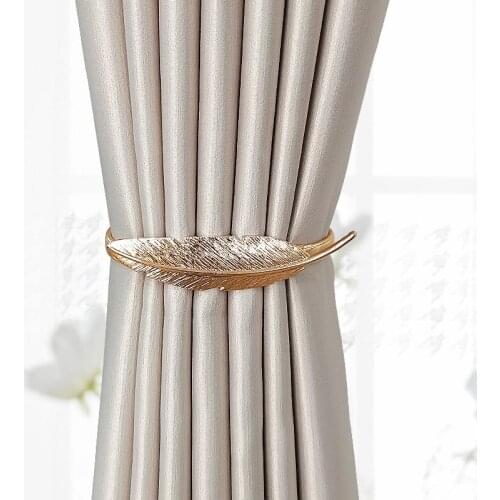 Curtain Rope Straps A Pair of Modern Simple Creative Spring Rope Curtain Buckle Lace Storage Belt Tie Decoration