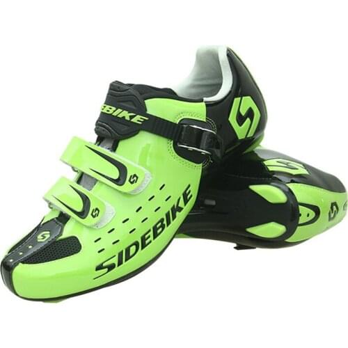 SIDEBIKE Men Women Bicycle Athletic Shoes Mountain Bike Racing Sports Riding Sapatilha Road Cycling Shoes 40-46