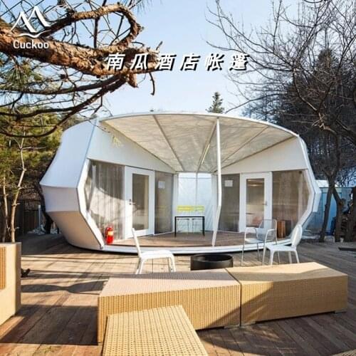 Wild Luxury Outdoor Large-scale Engineering Hotel Tents Entertainment Banquet Camp Prefabricated House Cabins Garden Rooms