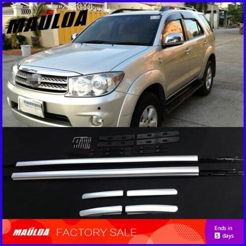 High quality Aluminium Alloy Car Roof Rack Rails Luggage Carrier Baggage for fortuner 2009 2010 2011 2012 2013 2014