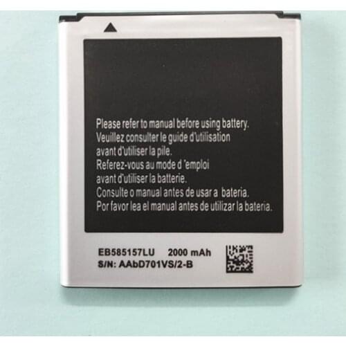 High quality Battery EB585157LU For Samsung GALAXY Beam SM-G130HN J2 i8530 i8558 i8550 i8552 i869 i437 G3589 Win 2000mAh