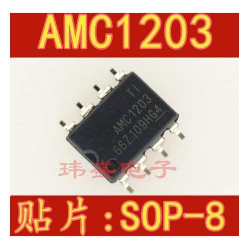 10pcs AMC1203 SOP-8 amc1203bdub
