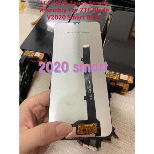10 PCS/Lot Original Quality 6.82 Inches LCD For ZTE Blade V2020 Smart LCD Display With Touch Screen Assembly For ZTE 8010 LCD