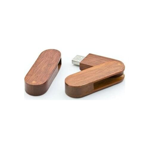 100% Real Unique Wooden Cle Usb Flash Drive Memory USB Stick With Wooden Case Pen Drive 32GB 64GB 128GB 256GB 512GB 2.0 Gift