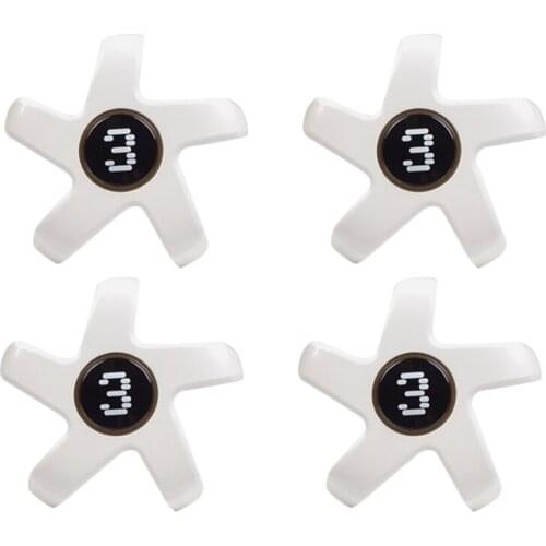 4 Pcs for Tesla Model 3 Wheel Hub Center Cover Car Wheel Protective Cover Decorative Cover for Car Styling