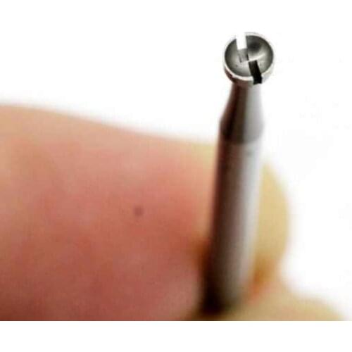 6Pcs /lot Cup Burs 0.9mm-2.3mm Steel Burs Jewelry Engraving Tool Galleried Steel Bur Stone Setting Wheel bur