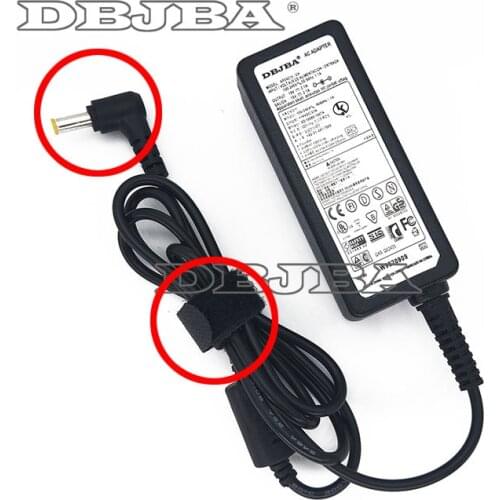 19V 2.1A AC Power Supply Adapter Charger for Samsung Sens 820 860 Pro 680 850 M40 N510 R45 R50 R60 R415 Q70 X30