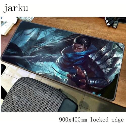 Yasuo mouse pad gamer 900x400mm notbook mouse mat gel large gaming mousepad Gorgeous pad mouse PC desk padmouse accessories
