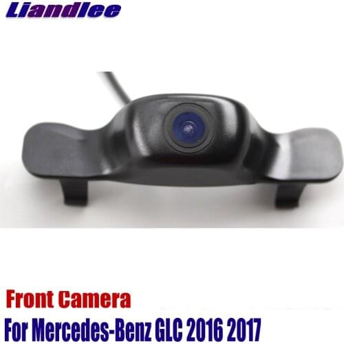 Liandlee AUTO CAM Car Front View Camera For Mercedes Benz GLC 2016 2017 Logo Embedded Camera ( Not Reverse Rear Parking Camera )