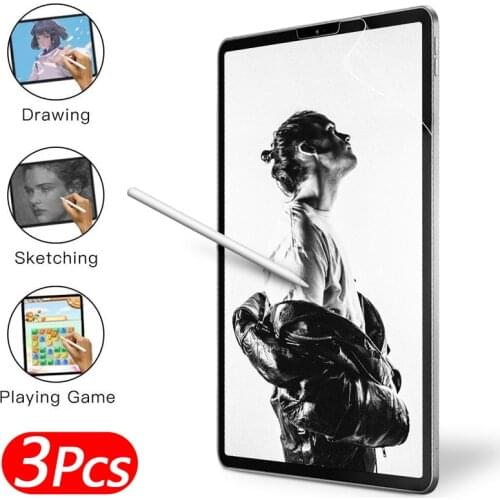 3Pcs Matte Screen Protector For Apple iPad Pro 11 Air 4 3 2 Tablet PET Film for iPad 9.7 10.2 7 8 Mini 5 Frosted Film Not Glass
