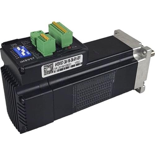 Motor driver IHSV57-30-18-36-01-BY Servo motor NEMA23 / 57 JMC integrated servo+ motor integrated 180W 0.6NM 3000rpm DC36V