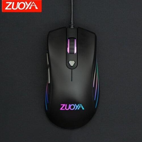 Original Wired RGB Gaming Mouse Optical Gamer Mice Adjustable DPI With Backlight For Laptop Computer PC Professional Game