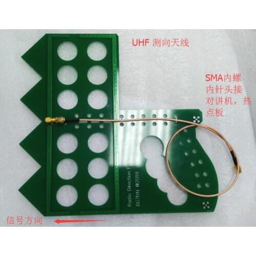 Portable UHF 433 DF Directionality Enhanced Signal Antenna 433Mhz 25 * 25cm