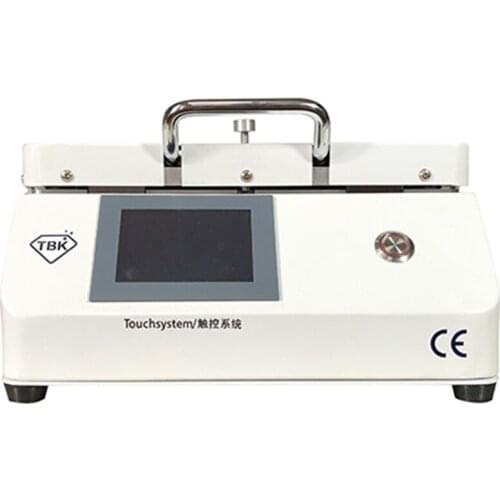 20kg Portable laminating machine TBK 808m mini 10inch laminator LCD touch screen glass OCA laminating for iPhone X XS MAX repair