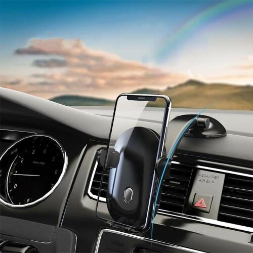 Dashboard Car Mount Mobile Phone Universal Car Holder Car Bracket Air Vent Stand Mount for Smartphone iPhone Huawei Samsung