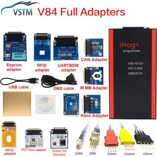 Iprog+ V85 Programmer Support IMMO + Mileage Correction+ Reset till the year 2021 Replace Carprog/Full/Digiprog
