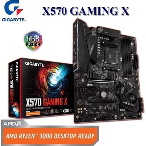 Socket AM4 Gigabyte X570 GAMING X Motherboard AMD DDR4 PCI-E 4.0 128GB M.2 HDMI-Compatible Desktop 3rd-Generation 2nd-Generation