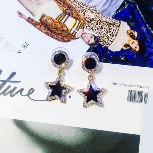 Creative Girl Heart Simple Geometry Pentagon Earrings