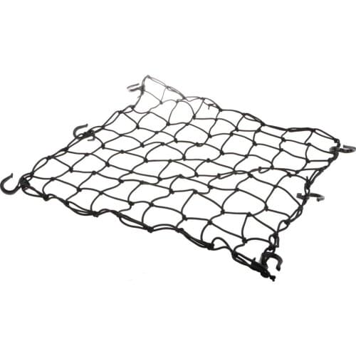 23''x23'' Super Duty Bungee Cargo Net Stretches with 6 Adjustable Hooks For Rooftop Cargo Carrier, ATV, UTV, Cargo Hitch