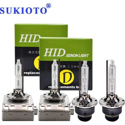SUKIOTO 2PCS OEM D1S D2S D3S D4S Car Headlights 35W 55W HID Bulb Xenon Lamp 4300K-8000K For BMW X3 X5 E90 E91 E92 E93 E70 E71