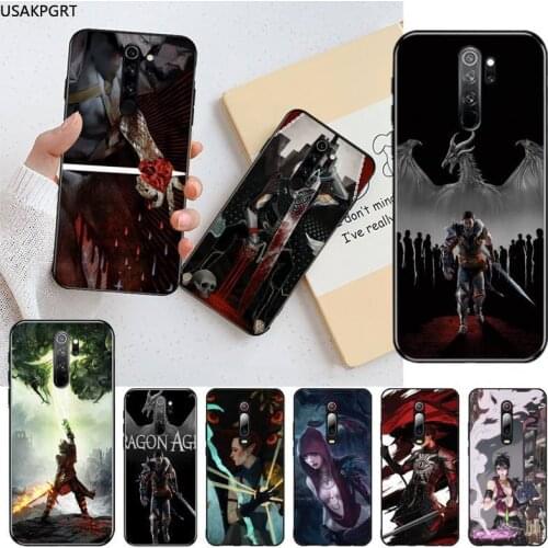 Dragon Age Phone Case for Redmi Note 9 8 8T 8A 7 6 6A Go Pro Max Redmi 9 K20 K30 Pro