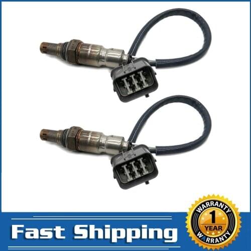 2X 5 Wires Air Fuel Ratio Oxygen Sensor Upstream Front for Honda Accord 3.0L Odyssey Pilot Ridgeline Acura MDX RL 3.5L TL 3.2L