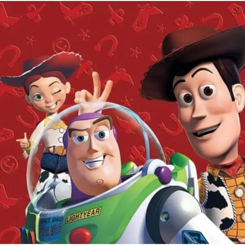 Disneys New 5d Diy Diamond Painting Rhinestone Cross Stitch Set "Toy Story" Cartoon Toy Mosaic Home Decoration Painting