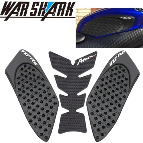 For Yamaha Yzfr6 Yzf R6 2006-2007 New Motorcycle Decoration Protection Decal Rubber Non-Slip Fuel Tank Pad Protector Stickers