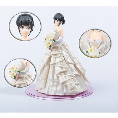 Rascal Does Not Dream of Bunny Girls Makinohara Shoko Anime PVC Action Figure Collection Model Toys Senpai Sakurajima Mai Doll