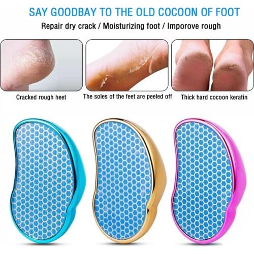 Foot Grinder Pedicure Heel File Foot Care Exfoliating Foot Grinding Tool Dead Skin Callus Remover Polishing Exfoliating Pedicure