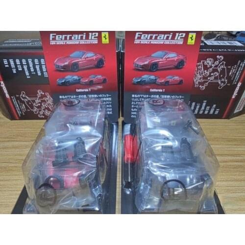 1/64 Kyosho Alloy Car Ferraris California T California Electroplated Red Black Black Wheel Boutique Collection Rare Style