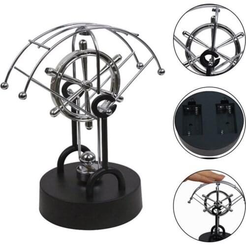 Newton Pendulum/Permanent Ball Figurine Miniatures Steel Balance Ball Home Decoration Child Physics Science Education Ornament