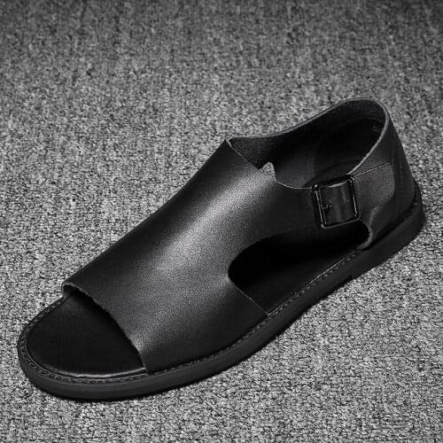 Men Sandals 2020 Sneaker Casual Shoes Mens Hot Sale Summer Men Leather Fashion Sport Leisure Sapato Man