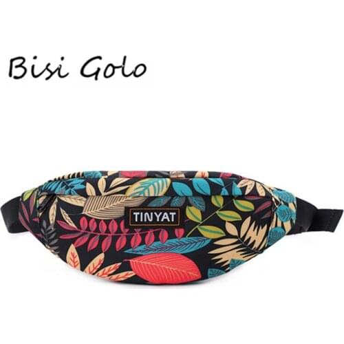BISI GORO 2021 Nylon Fanny Pack Waist Packs Bag Vintage Waist Packs Belt Bag Phone Pouch Travel Waist Pack Unisex Small Wallet