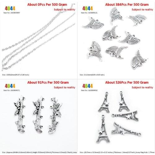 Jewelry Making Charms Wholesale Suppliers Chains 2mm Hummingbird Bird Branches Connector Paris Eiffel Tower