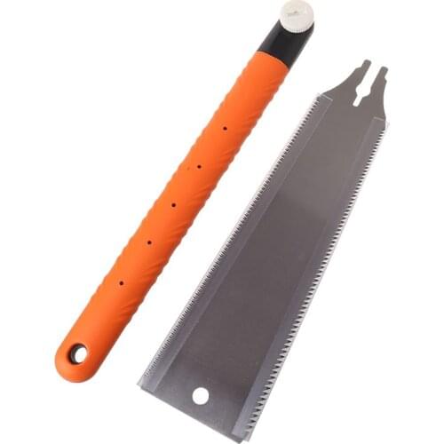 Hand Saw SK5 Japanese Saw 3-edge Teeth 65 HRC Wood Cutter For Tenon Wood Bamboo Plastic Cutting Woodworking Tools 1PC