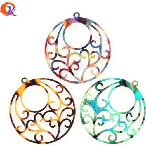 Cordial Design 50Pcs 38x41MM Jewelry Making/Hand Made/DIY Parts/Round Flower Shape/Earring Accessories/Earring Findings