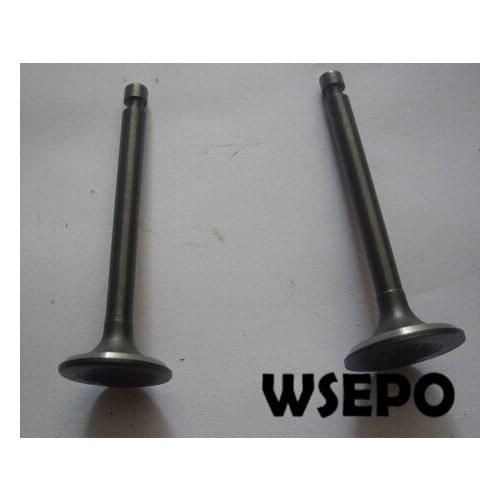 Top Quality! Intake and Exhaust Valves Kit for MZ175/166F 04 Stroke Gasoline Engine,EF2600 Generator Parts