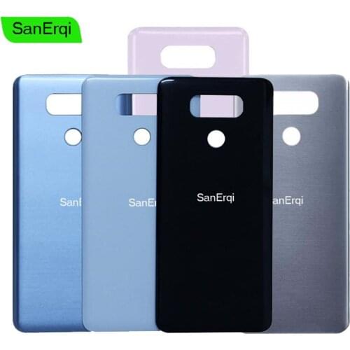 SanErqi Rear 3D Glass Housing Cover For LG G6 Housing Replacement Back Door Battery Case With Adhensive Sticker