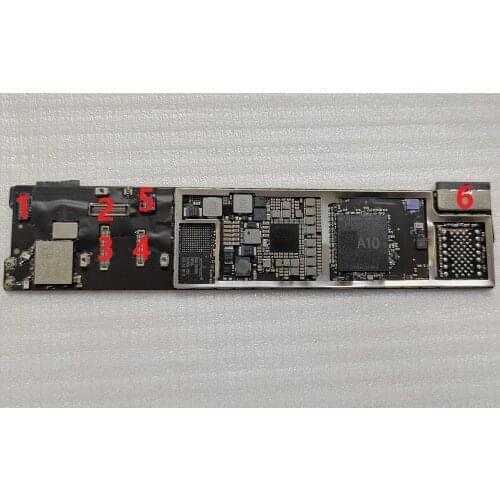 10pcs Original new For iPad 7 10.2 2019 A2197 A2198 A2200 LCD Display Touch Speaker Home Button Battery FPC Connector On Board