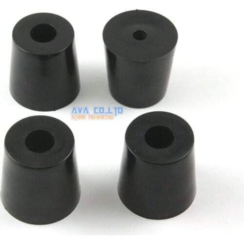 8 Pieces 33x27x33mm Rubber Feet Pad Furniture Chair Leg Protector Glide Pad