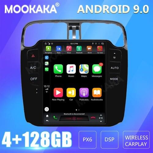For Volkswagen Polo 2011-2016 Car Radio Screen GPS Navigation 128GB Android CARPLAY Multimedia Player Audio