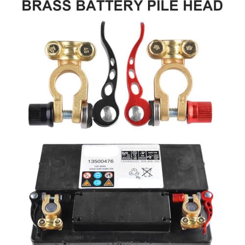 Car Battery Terminal Connector Battery Wire Cable Clamp Terminal Shut-Off Connectors Car Race UTV Tractor Truck Auto Accessories