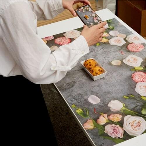 Double Sided 3D Printing Photography Backdrops Paper Photo Studio Shooting Props Photophones for Photos INS Magazine 57 X 87cm