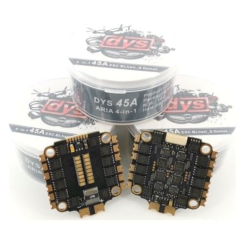 DYS ARIA 45A ESC Blheli_32 2-6S 4 in 1 30.5 * 30.5mm Dshot1200PWM brushless ESC for RC FPV racing drone RC parts