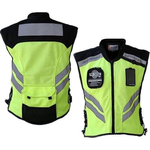 Motorcycle Rider Breathable Mesh Equipments Street Gear Reflective Vest High Visibility Jacket Clothing Safety Work