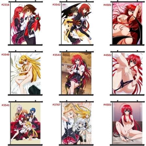 Highschool DxD Anime manga wall Poster Scroll A