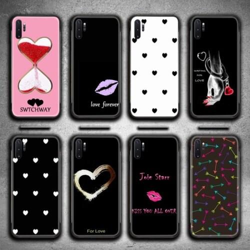 HOTCASHOP Hourglass Love Heart Phone Case For Samsung Galaxy Note20 ultra 7 8 9 10 Plus lite J7 J8 Plus 2018 Prime M21