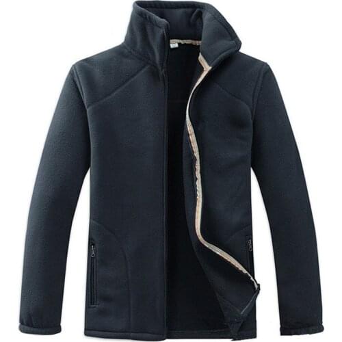 MRMT 2018 Brand new mens Jackets fleece Overcoat For Male long sleeved double faced velvet jackets coat Outer Wear Clothing